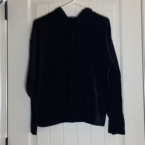 Women’s Hilary Radley Sweatshirt Black M NWOT